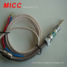 MICC-Thermoelement mit kleiner Schraube und metallgeschirmtem Kabel
